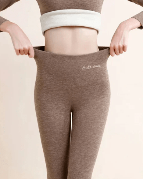 Warme und bequeme Damenleggings mit Futter für maximalen Komfort