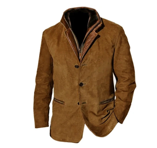 Stilvolle und lässige Herren Vintage Dennis Button-up Jacke