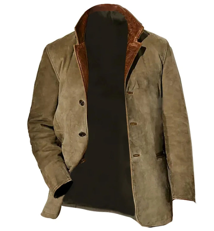 Stilvolle und lässige Herren Vintage Dennis Button-up Jacke