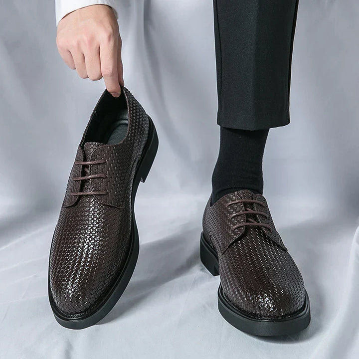 Stilvolle und luxuriöse Premium-Leder-Oxfords für Männer