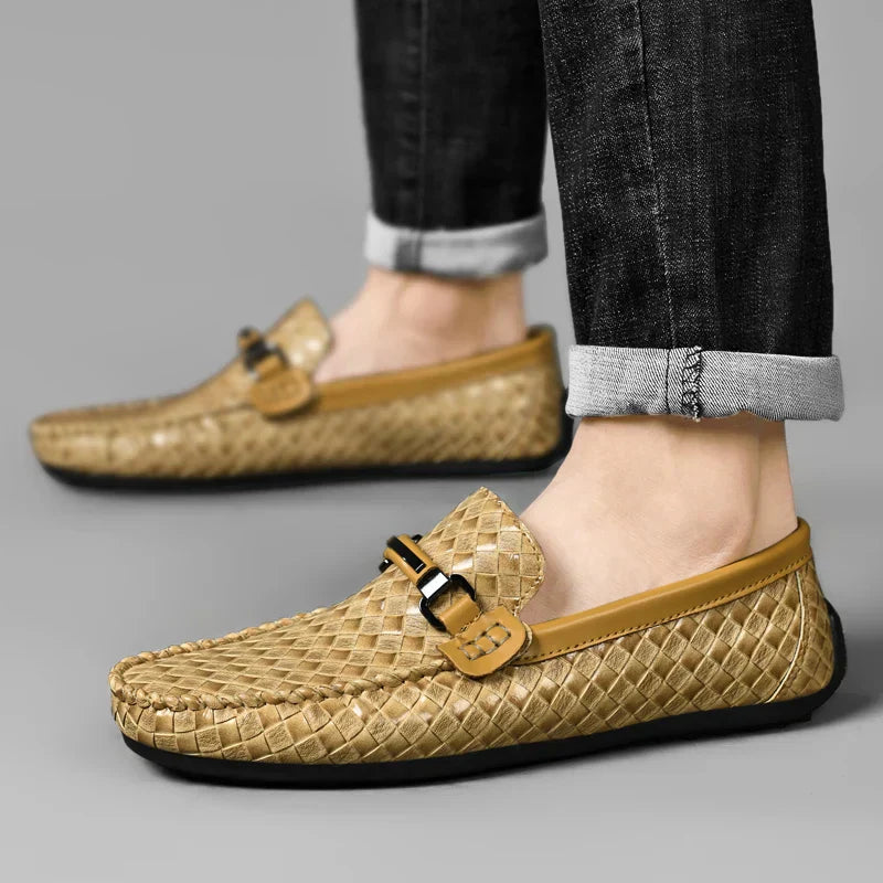Anspruchsvolle und modische Herren-Loafer aus Leder für unglaublichen Stil