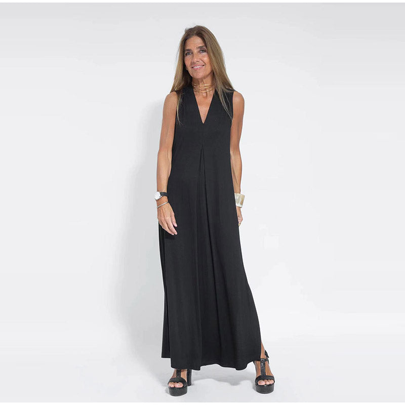 Stilvolles Angelica™ langes Kleid mit Weste - klassische Eleganz für jeden Anlass