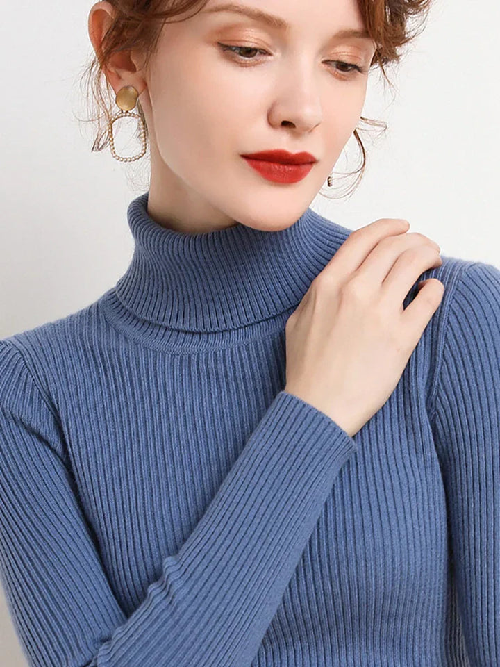Eleganter Damen-Rollkragenpulli für jede Gelegenheit