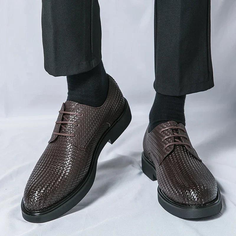 Stilvolle und luxuriöse Premium-Leder-Oxfords für Männer