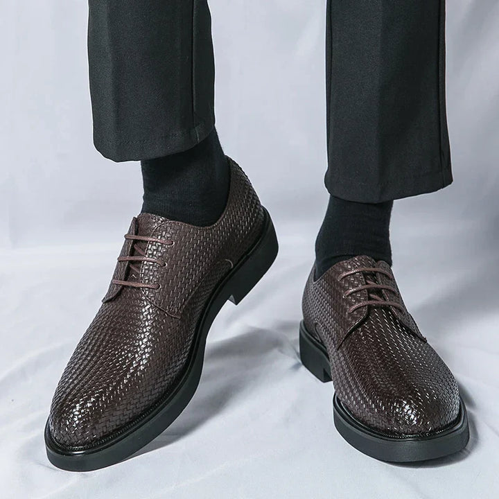 Stilvolle und luxuriöse Premium-Leder-Oxfords für Männer