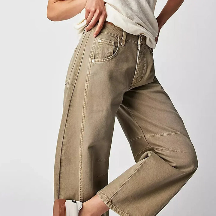 Trendige Damenjeans mit weitem Bein - der perfekte Style für jede Gelegenheit