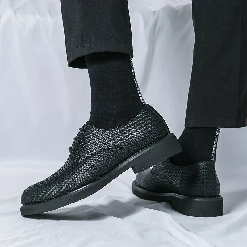 Stilvolle und luxuriöse Premium-Leder-Oxfords für Männer