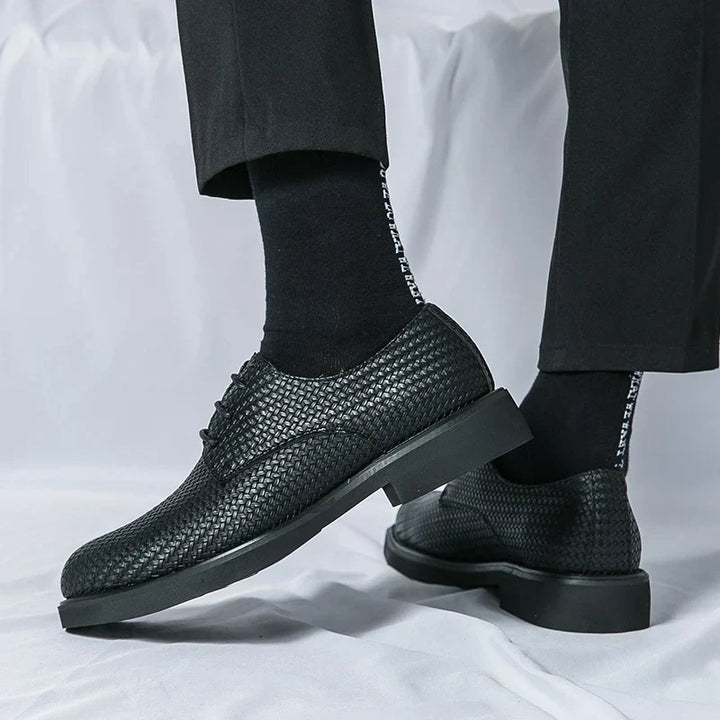 Stilvolle und luxuriöse Premium-Leder-Oxfords für Männer