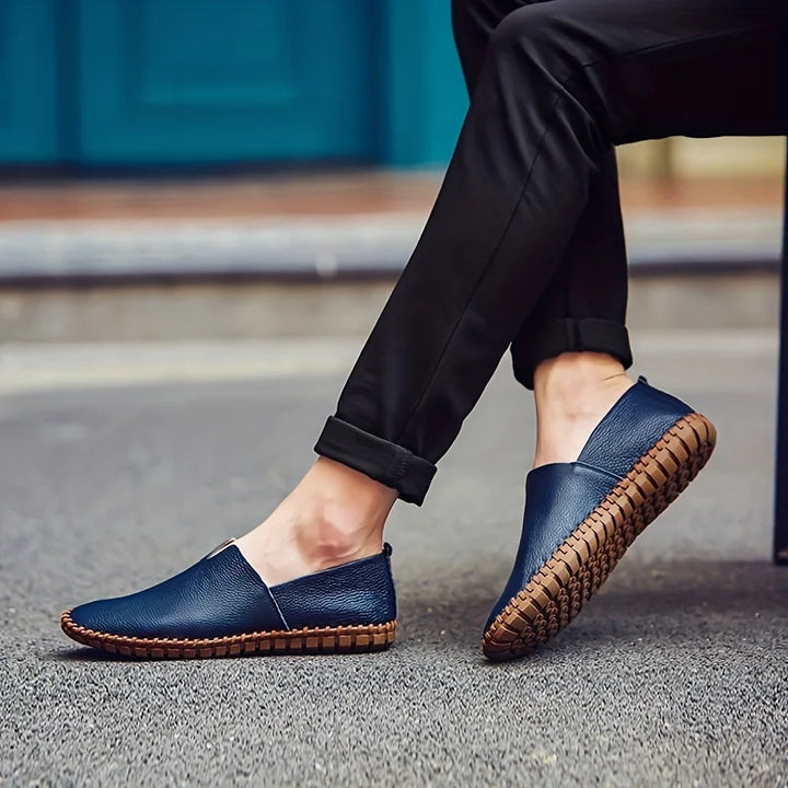 Matt - luxuriöse, elegante Herren-Slipper aus Leder für außergewöhnlichen Stil