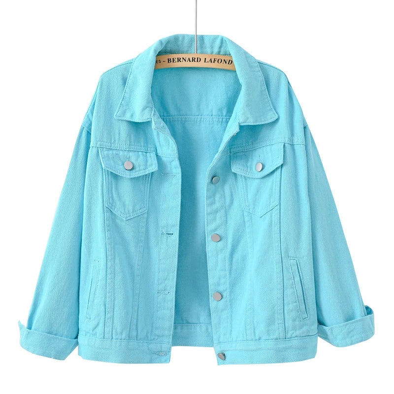 Elegante Damen-Jeansjacke - alltäglicher Stil und Lässigkeit