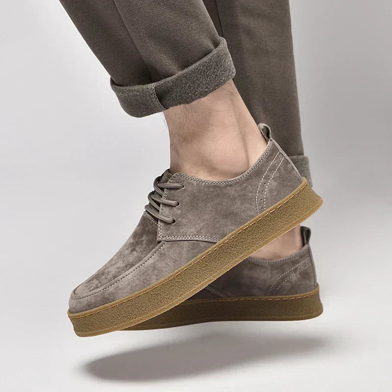 Modische Herrenschuhe aus hochwertigem Wildleder - Eleganz und Komfort