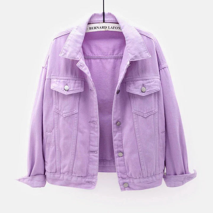 Elegante Damen-Jeansjacke - alltäglicher Stil und Lässigkeit