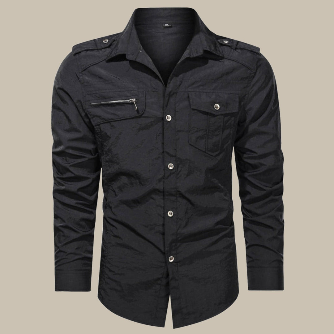 Herren-Softshell-Cargo-Shirt - eine elegante und robuste Wahl für jede Gelegenheit