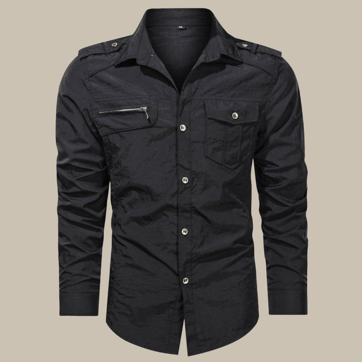 Herren-Softshell-Cargo-Shirt - eine elegante und robuste Wahl für jede Gelegenheit