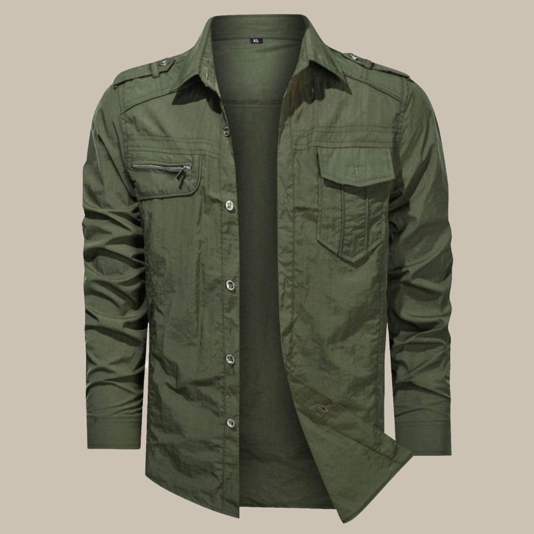 Herren-Softshell-Cargo-Shirt - eine elegante und robuste Wahl für jede Gelegenheit