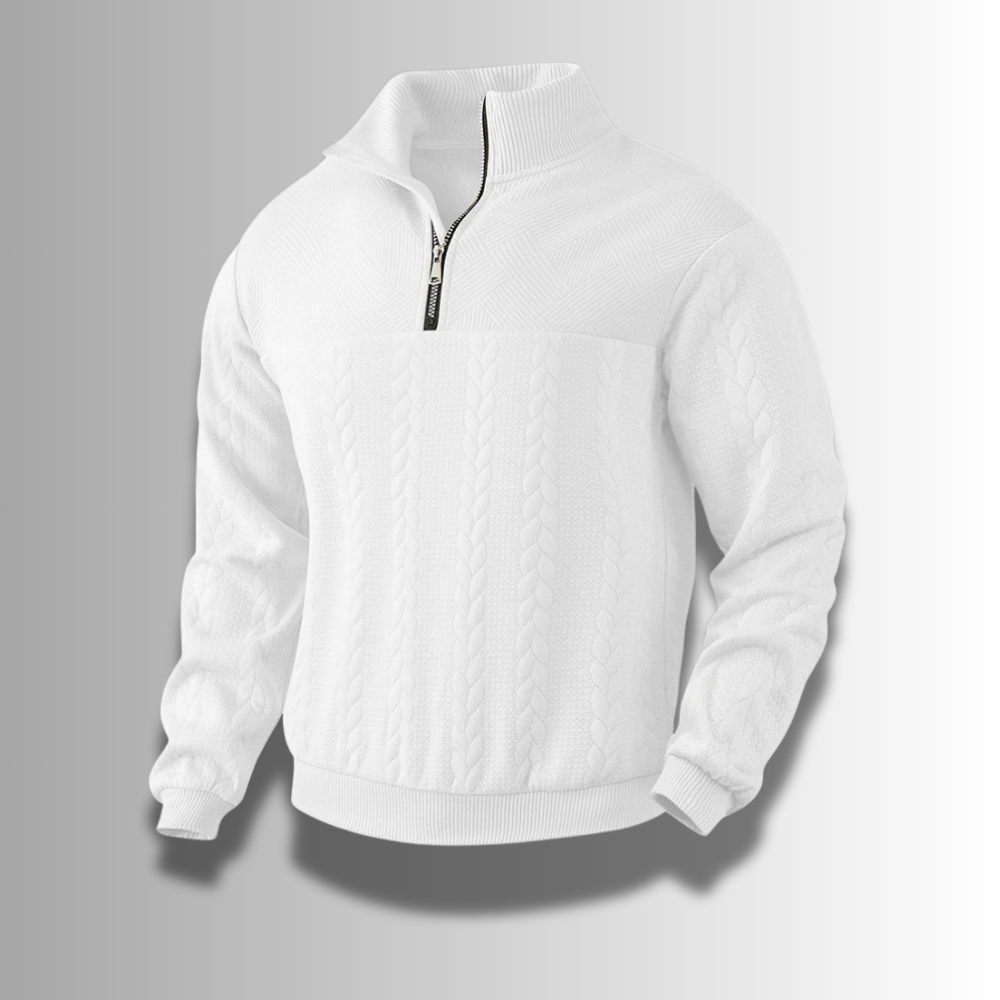 Exklusiver Herrenpullover aus luxuriöser Merinowolle - eine Kombination aus Komfort und Eleganz