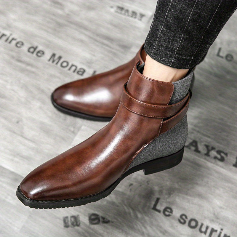 Elegante, handgefertigte Herrenschuhe aus luxuriösem Leder