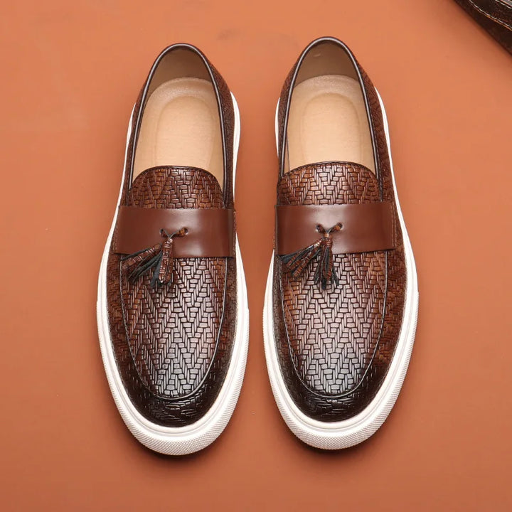 Exklusive Herren-Slipper aus Leder für einen stilvollen und eleganten Look