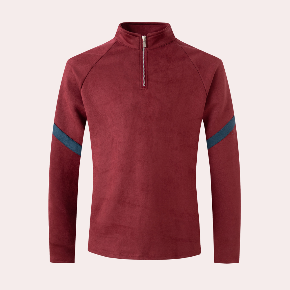 Eleganter Herrenpullover aus hochwertiger Wollmischung - zeitloser Stil und Komfort