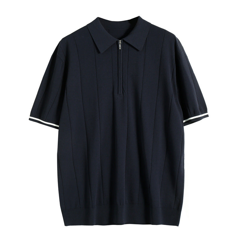 Laurel - Stilvolles und bequemes Herren-Poloshirt mit Reißverschluss für einen einzigartigen Look