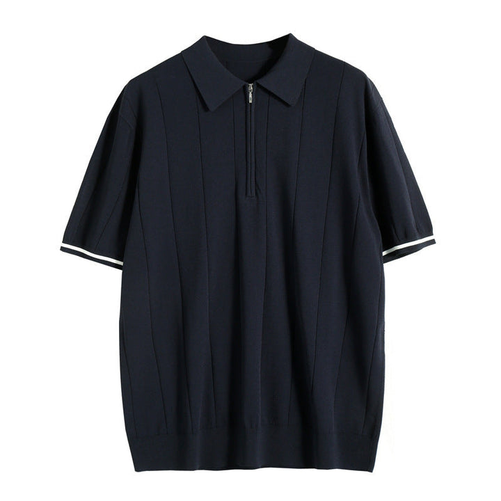 Laurel - Stilvolles und bequemes Herren-Poloshirt mit Reißverschluss für einen einzigartigen Look