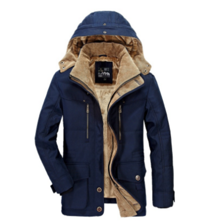 Klassische Lexer Winterjacke mit Kapuze für Herren - die perfekte Kombination aus Wärme und Stil