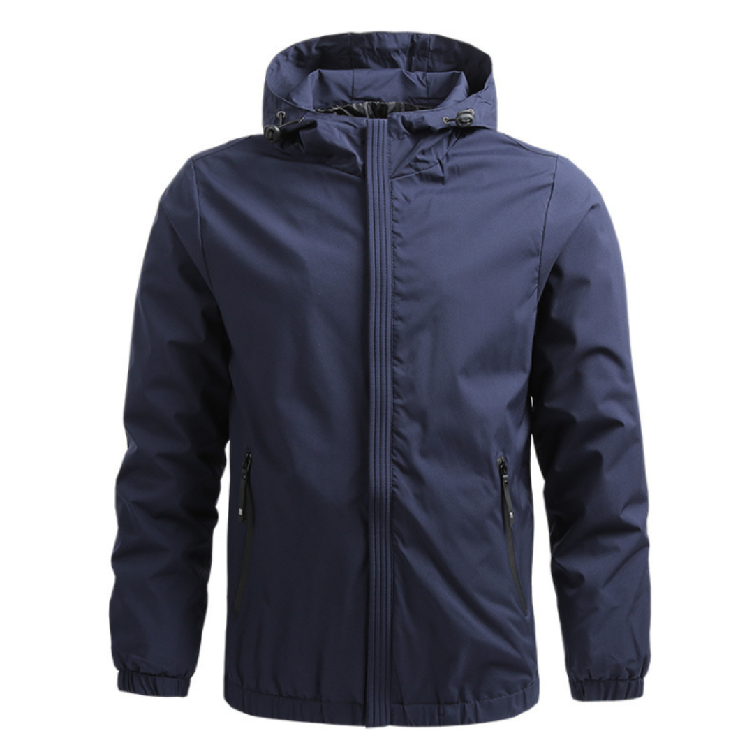 Leichte und winddichte Herren-Kapuzenjacke, ideal für Outdoor-Aktivitäten