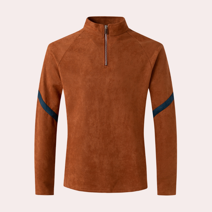 Eleganter Herrenpullover aus hochwertiger Wollmischung - zeitloser Stil und Komfort