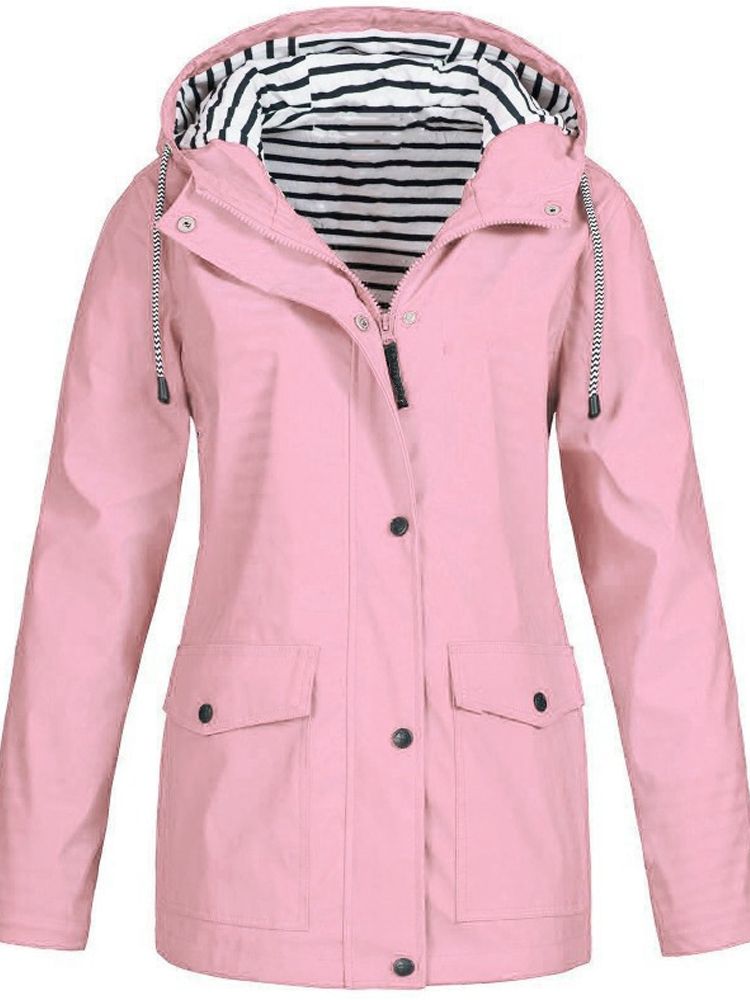 Elegante wasser- und winddichte Jacke für Damen - bietet umfassenden Schutz und Komfort bei jedem Wetter