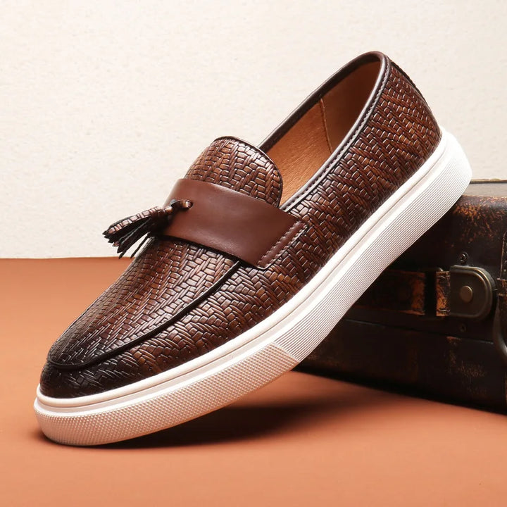 Exklusive Herren-Slipper aus Leder für einen stilvollen und eleganten Look
