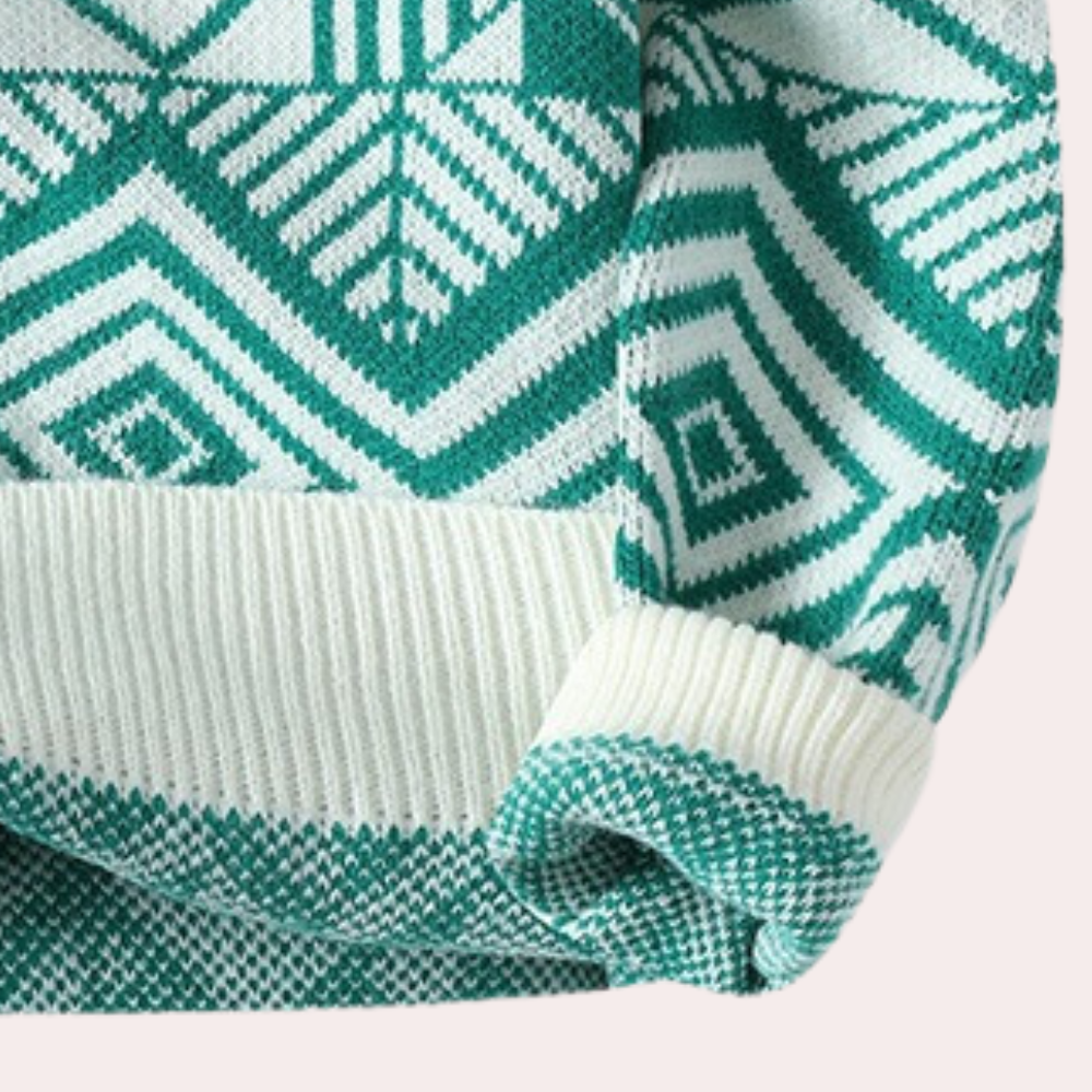 Exklusiver Herrenstrickpullover aus luxuriösem, hochwertigem Stoff