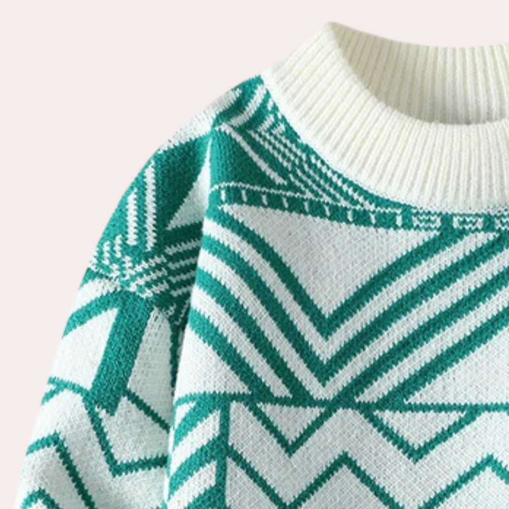 Exklusiver Herrenstrickpullover aus luxuriösem, hochwertigem Stoff