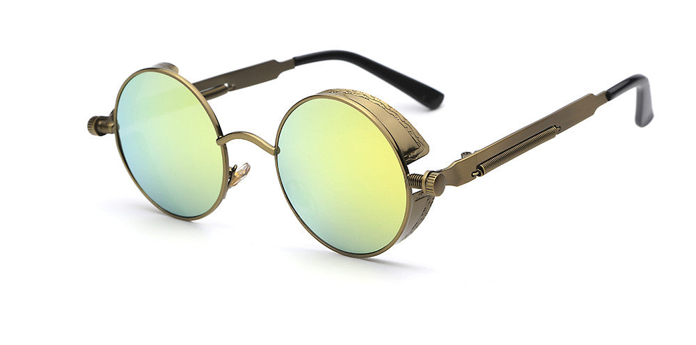 Eleganckie męskie okulary przeciwsłoneczne w stylu retro – podkreśl swój wyjątkowy look