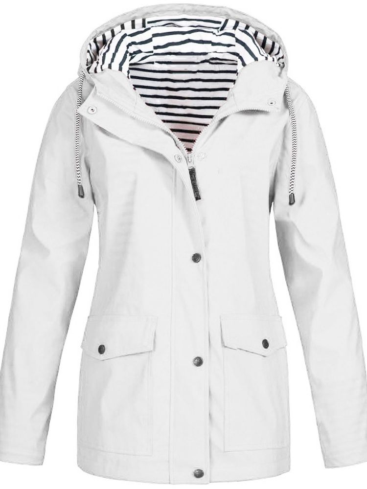Elegante wasser- und winddichte Jacke für Damen - bietet umfassenden Schutz und Komfort bei jedem Wetter