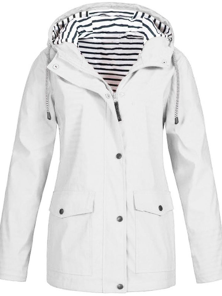 Elegante wasser- und winddichte Jacke für Damen - bietet umfassenden Schutz und Komfort bei jedem Wetter