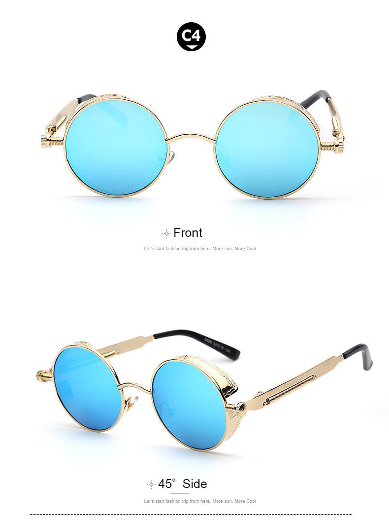 Eleganckie męskie okulary przeciwsłoneczne w stylu retro – podkreśl swój wyjątkowy look