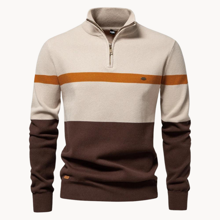 Modischer und weicher Herren-Baumwollpullover - klassisches Design und voller Komfort
