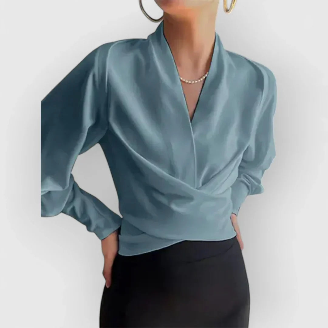 Elegante und modische Damenbluse mit schönen Puffärmeln für einen einzigartigen Stil