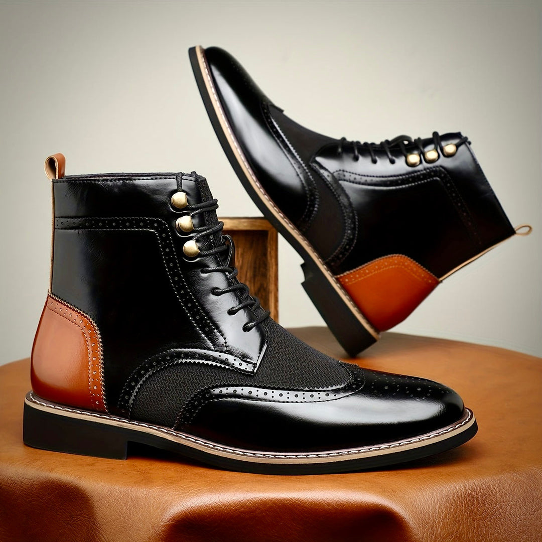 Elegante Leder-Oxford-Schuhe für Herren - stilvolles und klassisches Design