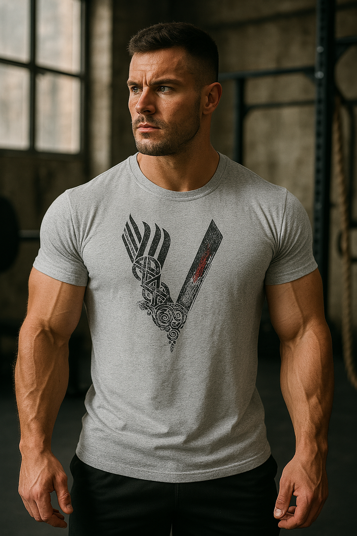Bequemes Herren-T-Shirt aus Baumwolle im lässigen Stil