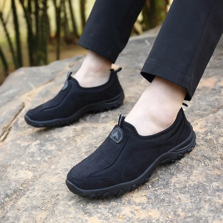 Bequeme Herren-Wanderschuhe mit integrierter Fußgewölbestütze für maximale Stabilität und Komfort