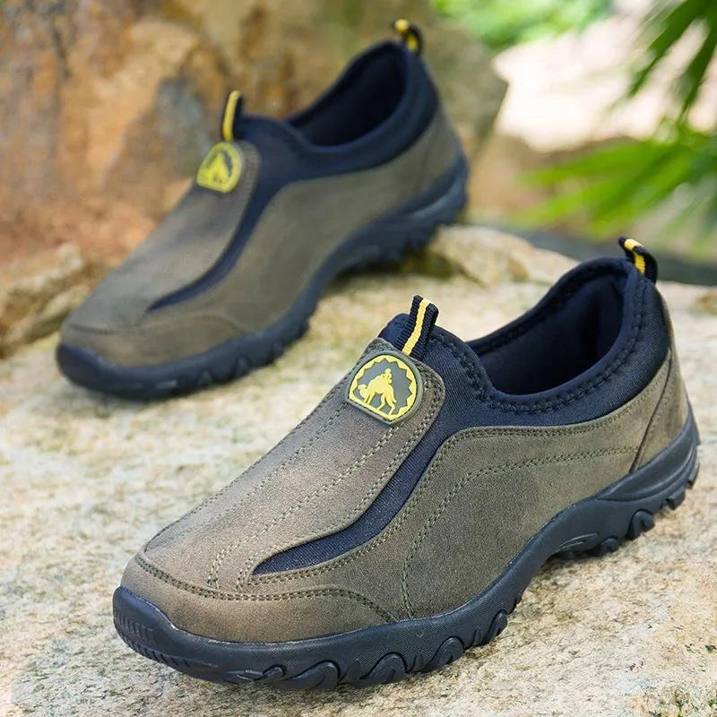 Bequeme Herren-Wanderschuhe mit integrierter Fußgewölbestütze für maximale Stabilität und Komfort