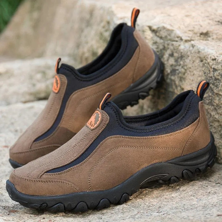 Bequeme Herren-Wanderschuhe mit integrierter Fußgewölbestütze für maximale Stabilität und Komfort