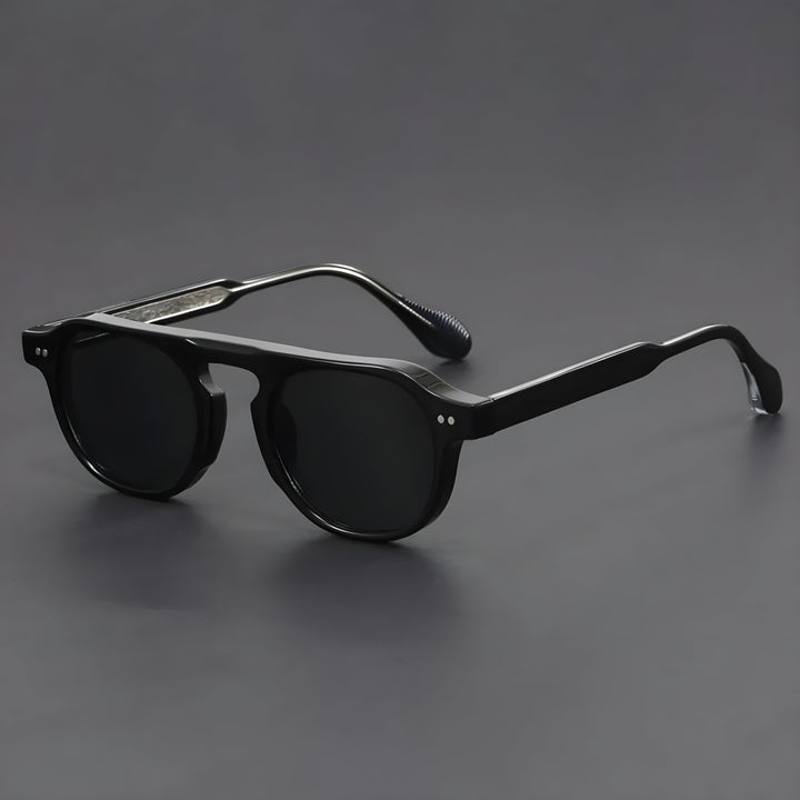 Stylische Herren-Sonnenbrille im Retro-Vintage-Stil - ein modisches Accessoire für jede Gelegenheit
