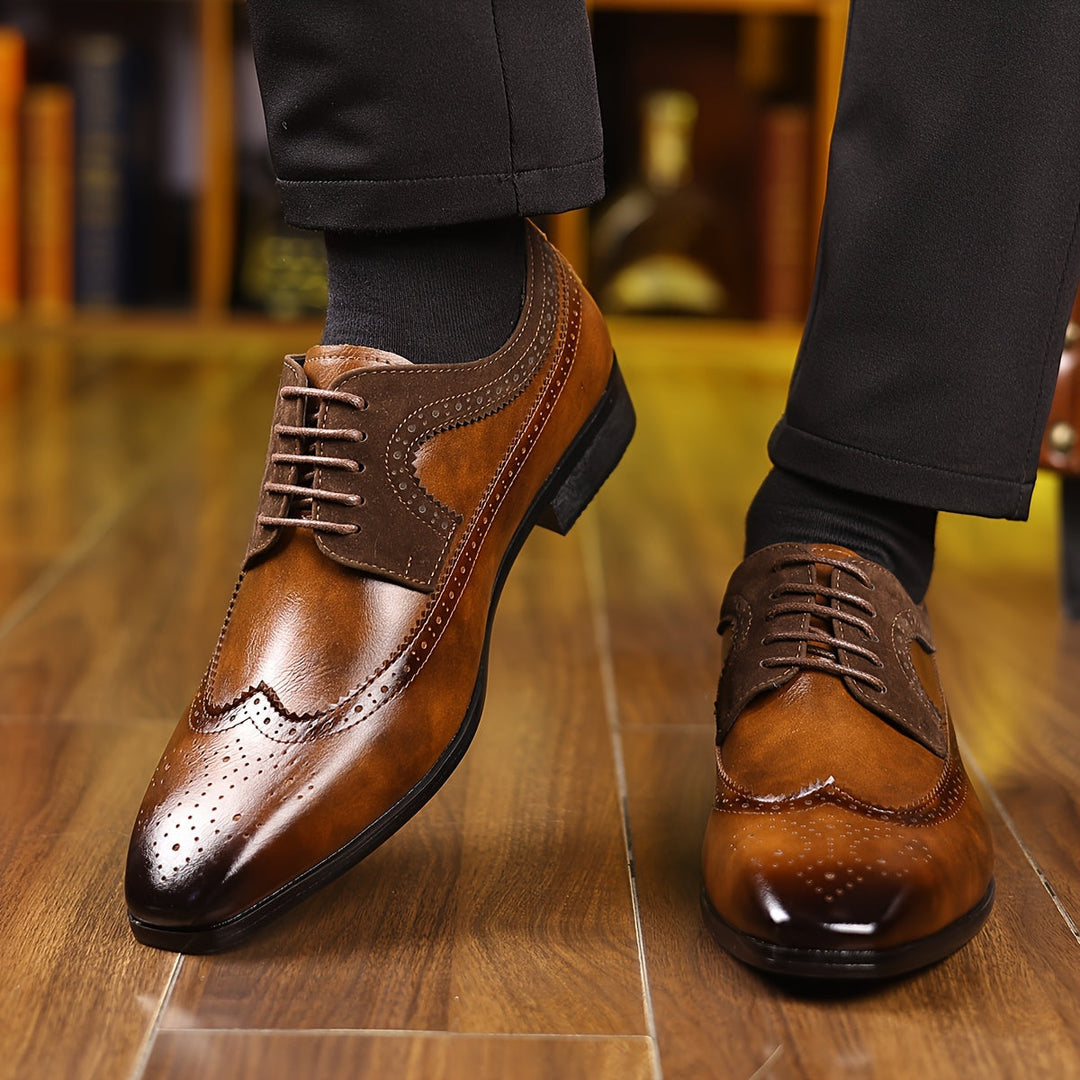 Exklusive Herren-Business-Schuhe aus Leder für einen einzigartigen und eleganten Stil