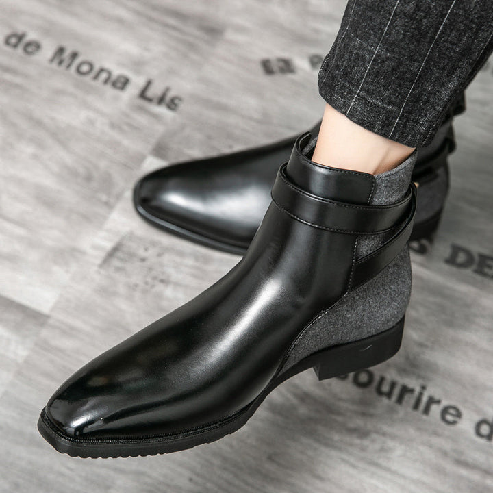 Elegante, handgefertigte Herrenschuhe aus luxuriösem Leder