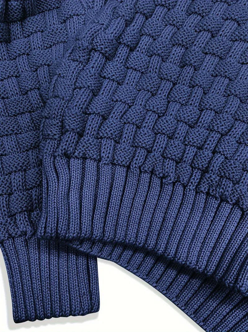 Modischer und bequemer Herrenstrickpullover - weich, vielseitig und perfekt für jede Gelegenheit