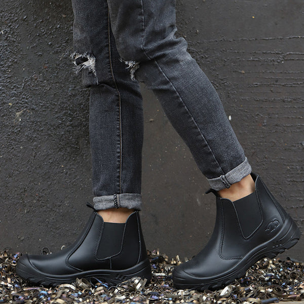 Elegante wasserdichte Chelsea-Stiefel für Männer mit rutschfester Sohle für einen eleganten und sicheren Look