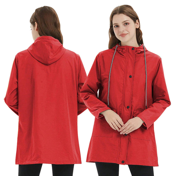 Elegante wasser- und winddichte Jacke für Damen - bietet umfassenden Schutz und Komfort bei jedem Wetter