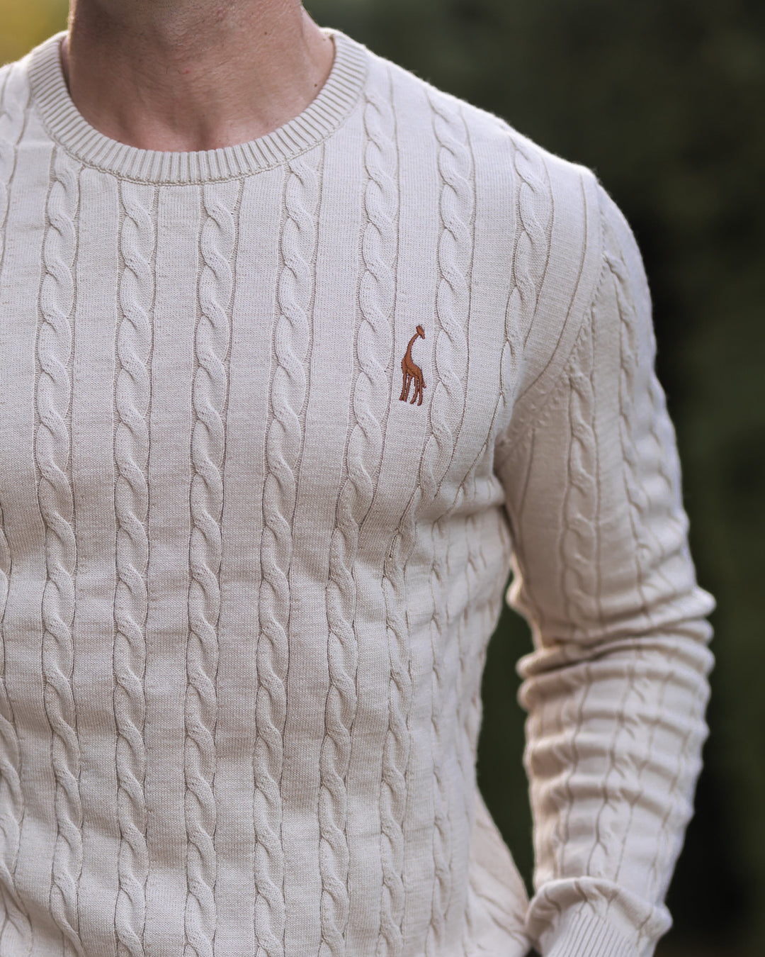 Modischer Herrenpullover aus weichem Baumwollstrick - zeitloser Komfort und Eleganz